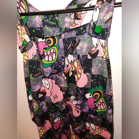 Courage The Cowardly Dog Overalls - Picture 2 of 2